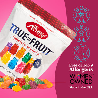 Albanese True To Fruit American Favorite Fruits- 5oz