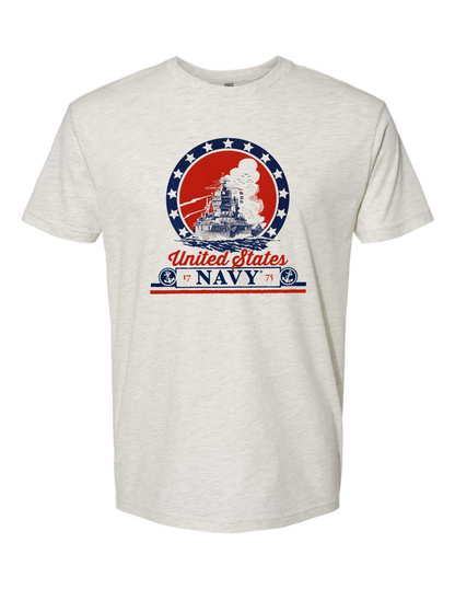 americas navy 1775 patriotic official licensed military graphic t shirt unisex tee