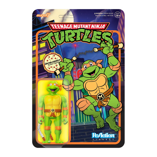 Teenage Mutant Ninja Turtles ReAction Wave 7- Michelangelo Toon