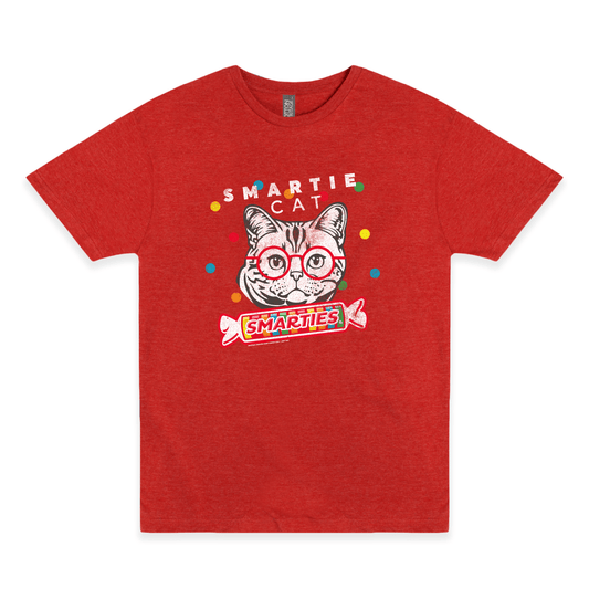 smarties smartie cat are you a smartie cat graphic t shirt officially licensed candy brand unisex novelty tee