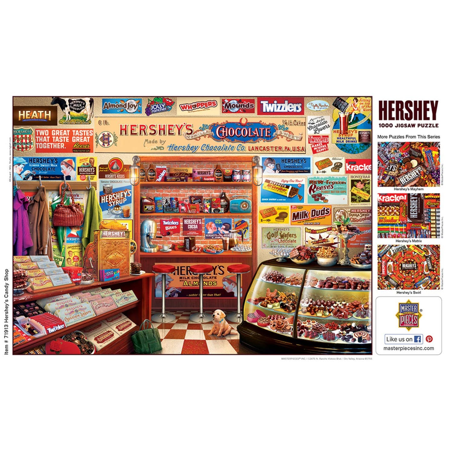 Hershey's Candy Shop - 1000 Piece Puzzle