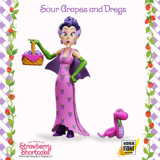 Boss Fight Studio: Action Figures and Collectibles - Strawberry Shortcake Deluxe Action Figure: Sour Grapes