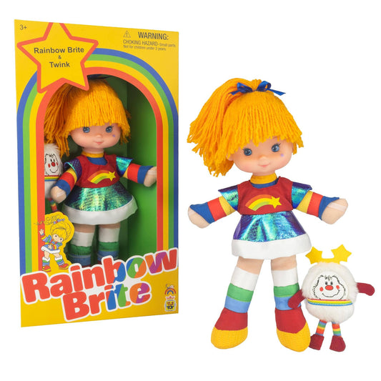 Toynk - Rainbow Brite & Twink (Classic) 9 Inch Plush Doll