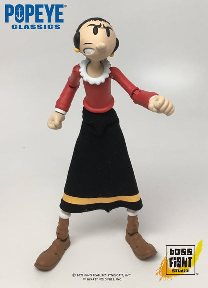 Boss Fight Studio: Action Figures and Collectibles - Popeye Classics Action Figure: Olive Oyl
