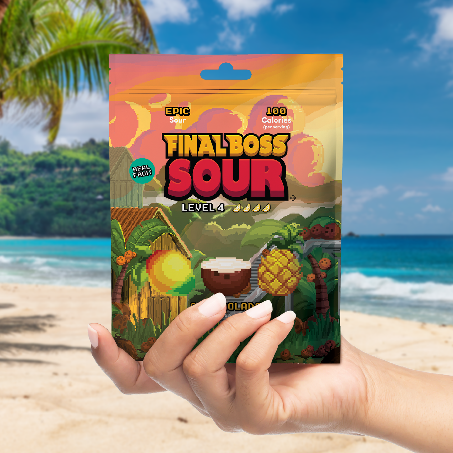 Final Boss Sour - NEW Sour Colada (Level 4) (4-Pack)