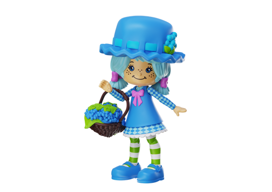 Boss Fight Studio: Action Figures and Collectibles - Strawberry Shortcake Action Deluxe Figure: Blueberry Muffin