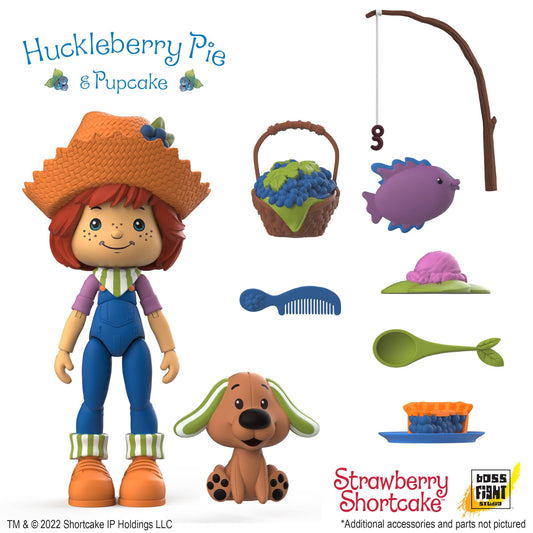 Boss Fight Studio: Action Figures and Collectibles - Strawberry Shortcake Premium Deluxe Huckleberry Action Fig.