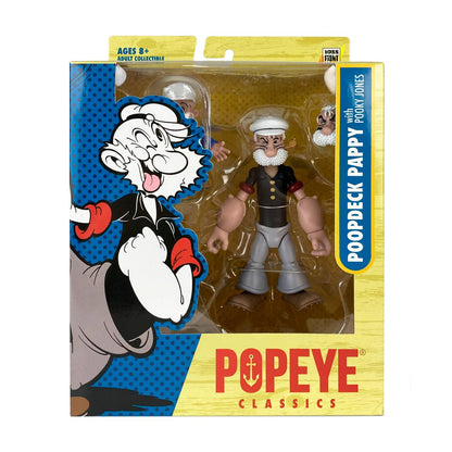 Boss Fight Studio: Action Figures and Collectibles - Popeye Classics Action Figure: Poopdeck Pappy