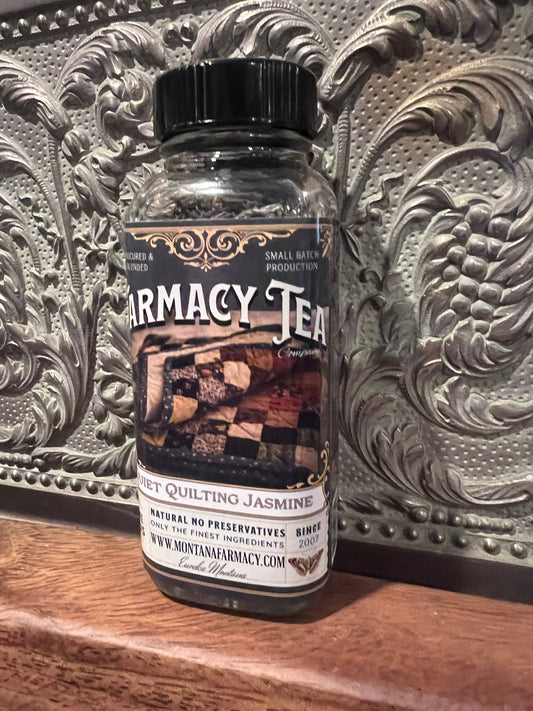 Quiet Quilting Knitting Jasmine Green tea for the Quilter!