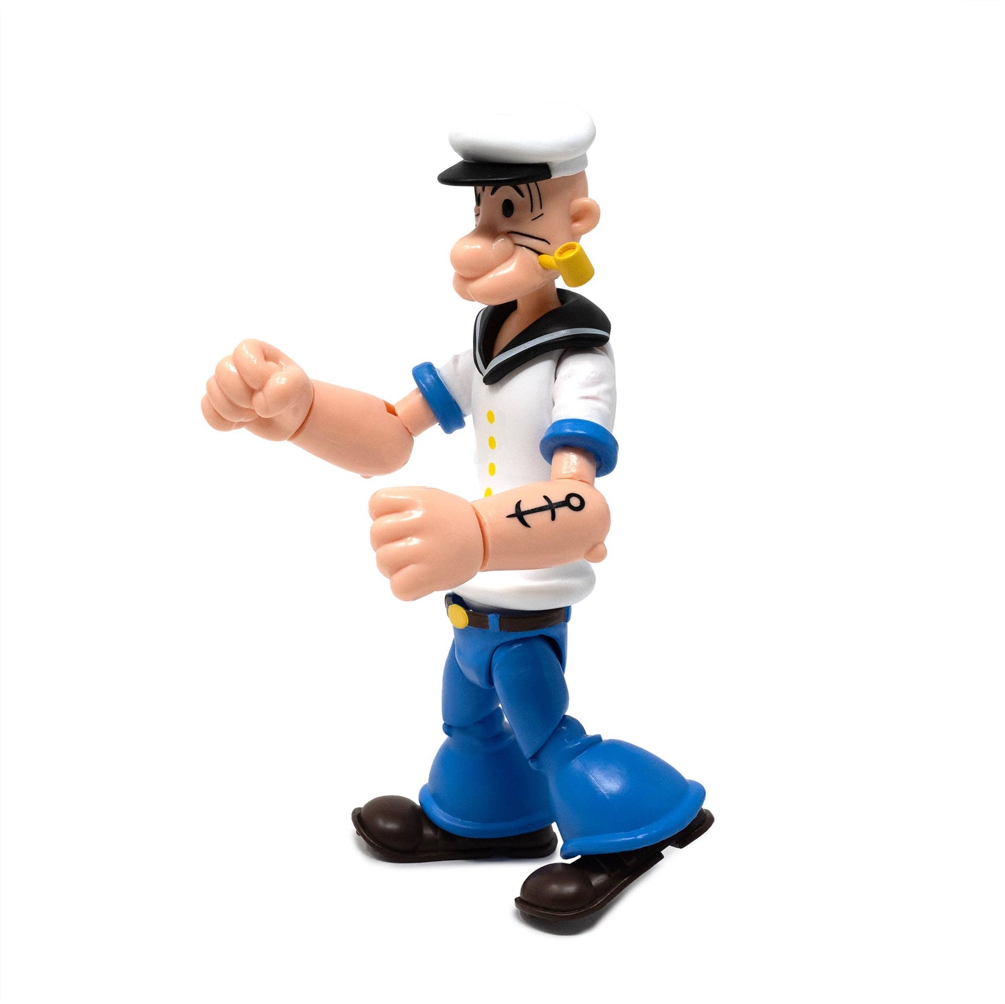 Boss Fight Studio: Action Figures and Collectibles - Popeye Classics Action Figure: Popeye 1st Appearance - white shirt