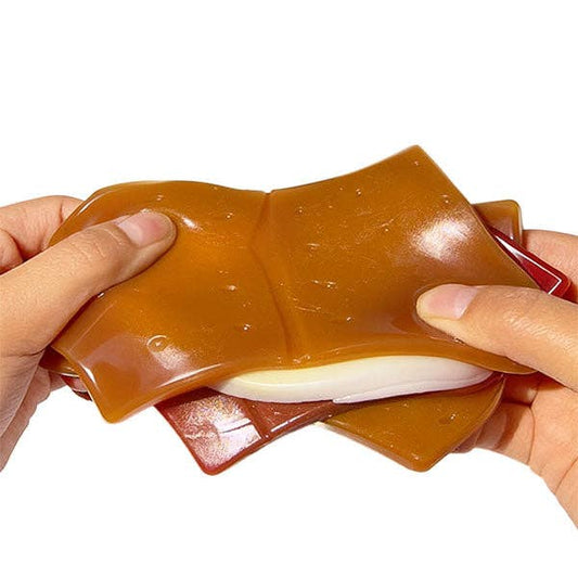 Taba Squishies® Peelables Deluxe Premium Silicone Fidget Toy (1pc) Chocolate S'more