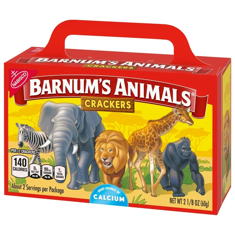 Nabisco Box Barnum's Animal Crackers 2.13oz