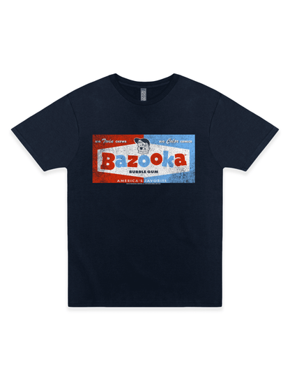 bazooka big twin chews graphic t shirt retro candy brand unisex nostalgia tee