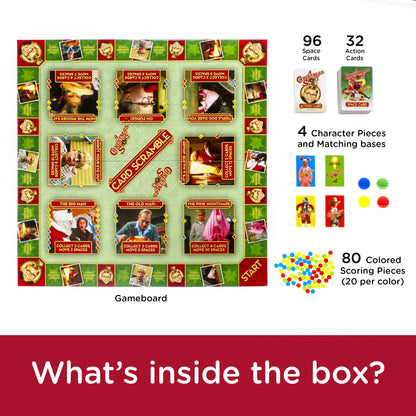 A Christmas Story Card Scramble Board Game