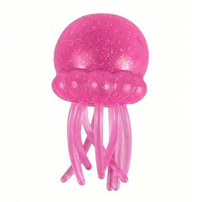 SugarSqueez Squishies® Maltose Jellyfish Glitter Fidget Stress Ball (1pc) Assorted Colors