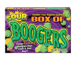 Boogers Sour 3oz Box