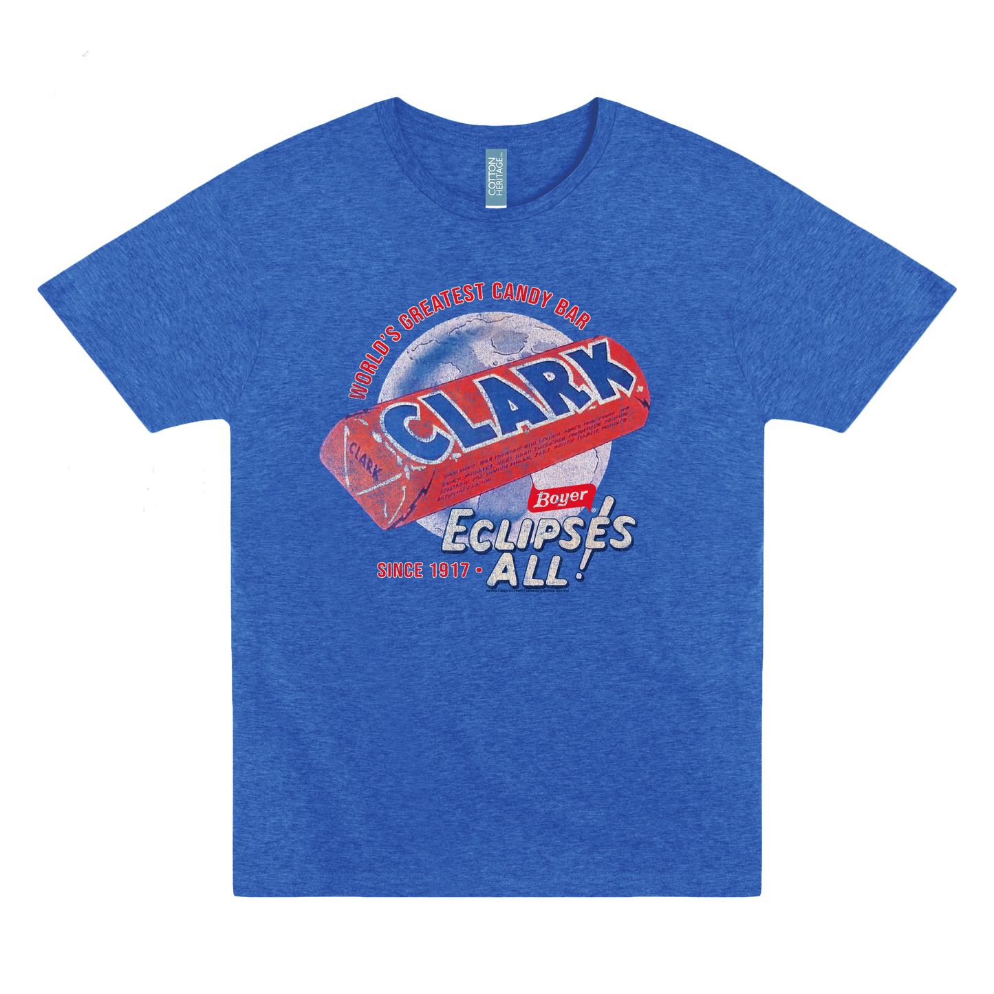 boyer clark bar eclipses all graphic t shirt retro candy brand unisex nostalgia tee
