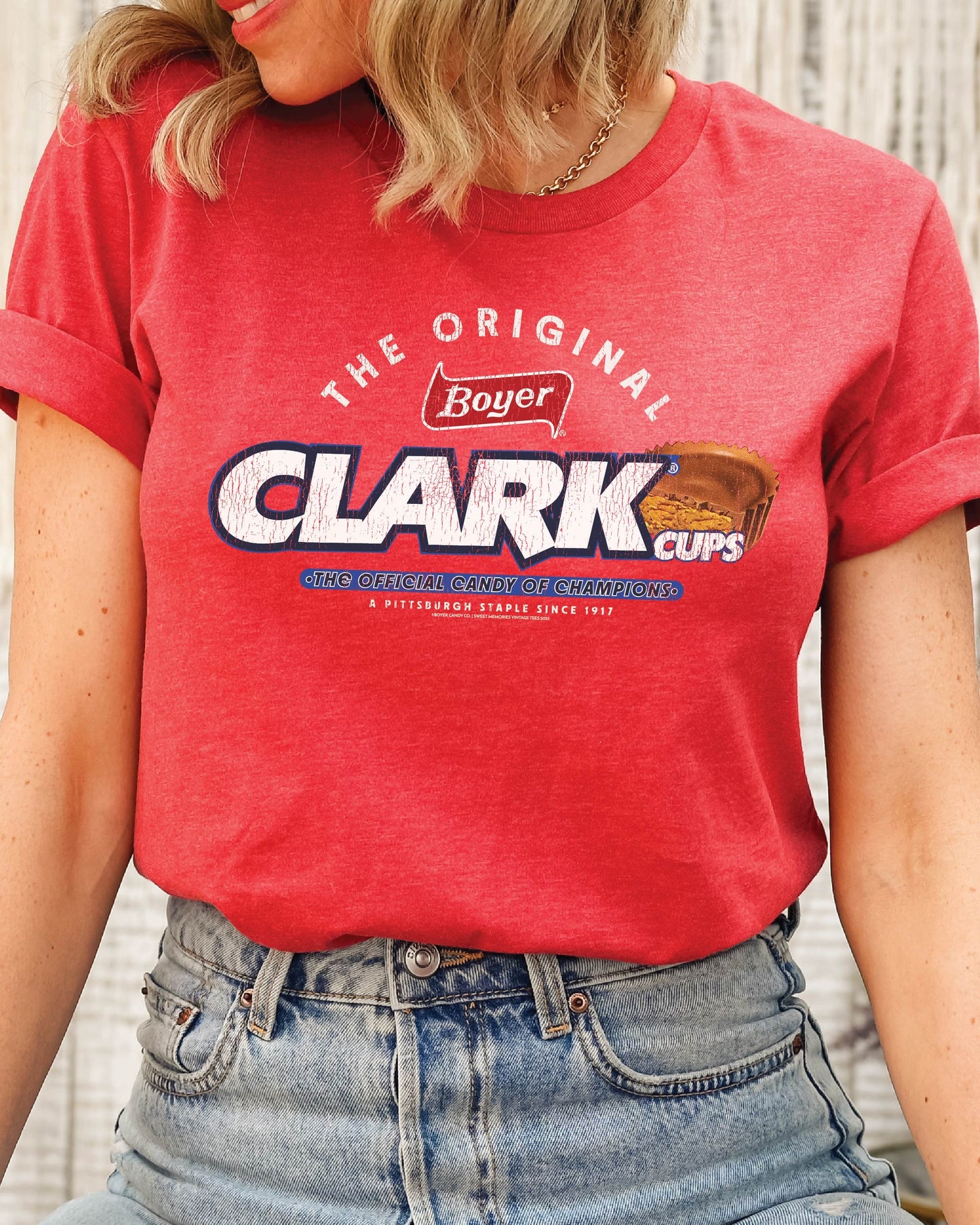 unisex clark cups candy shirt styled casually nostalgic candy lover outfit
