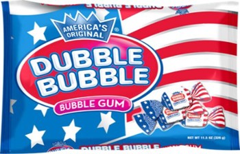 Dubble Bubble Twist Wrap Flag Laydown Bag 11.5oz