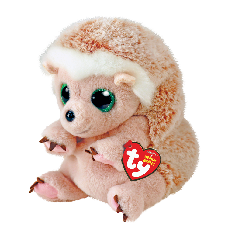 Beanie Babies: Bumper Hedgehog Tan Belly Regular