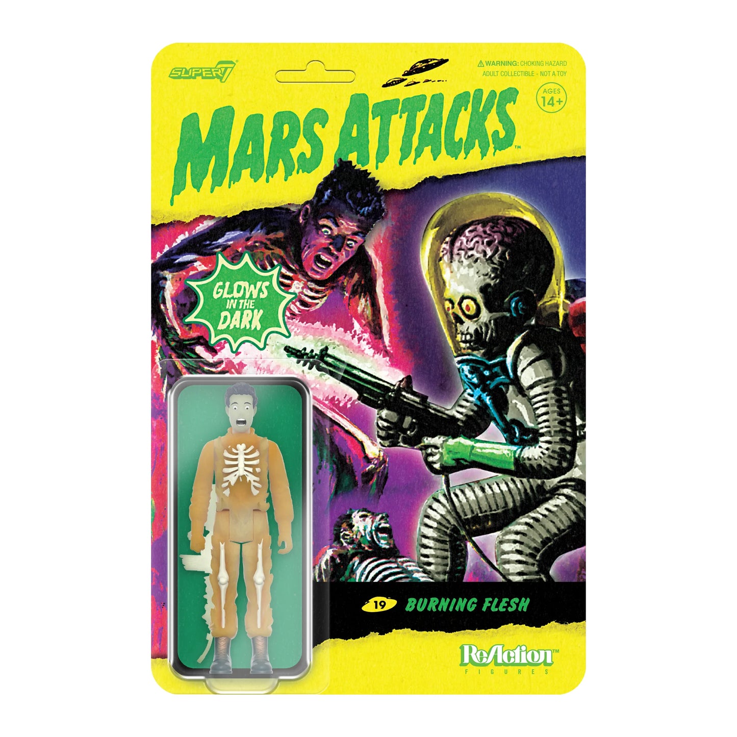 Mars Attacks Reaction Wave 2- Burning Flesh (Glow)