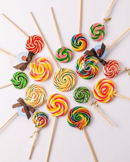 Handmade Heart-Shaped Lollipop - Wild Cherry - 2 oz