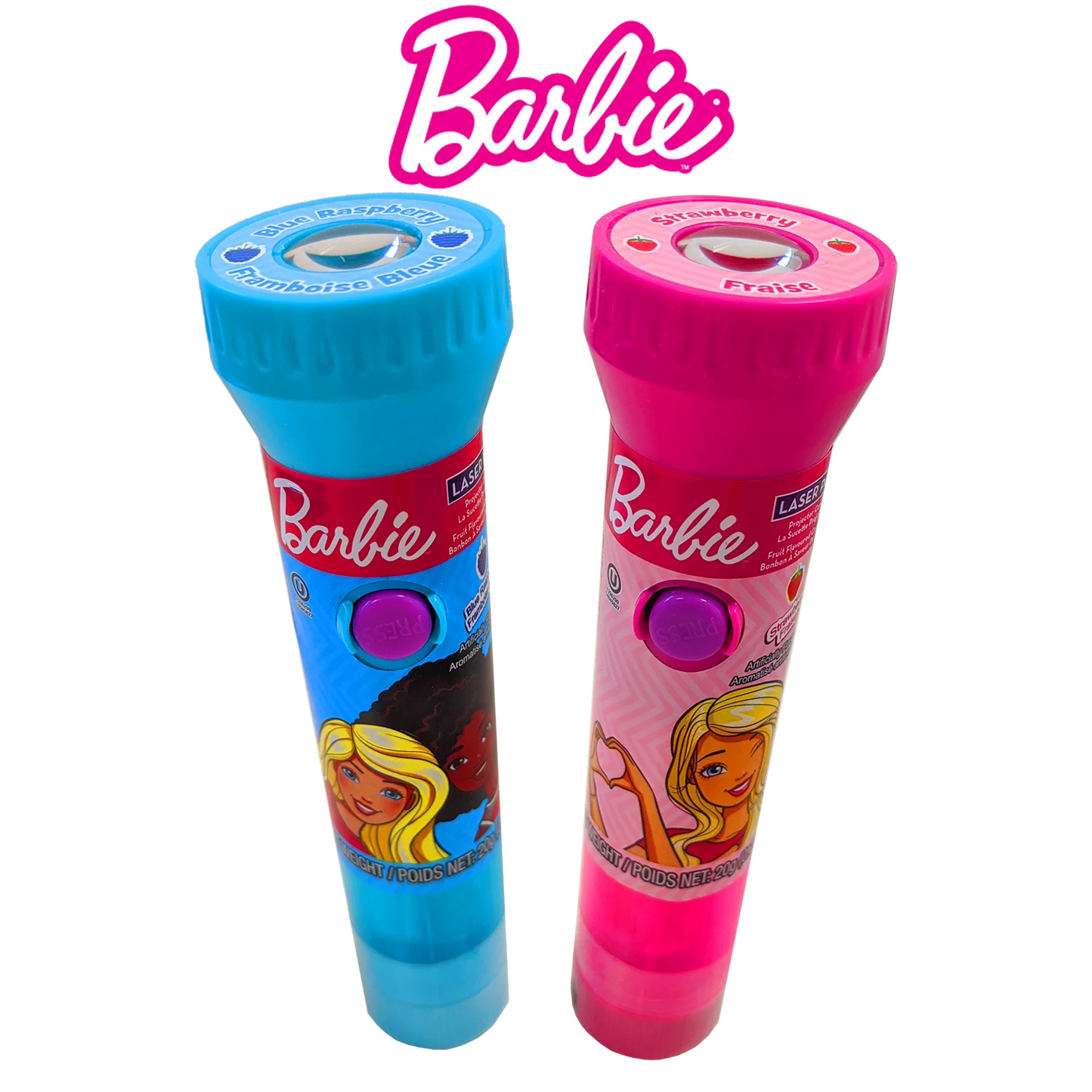 Barbie Laser Pop Candy 1 oz