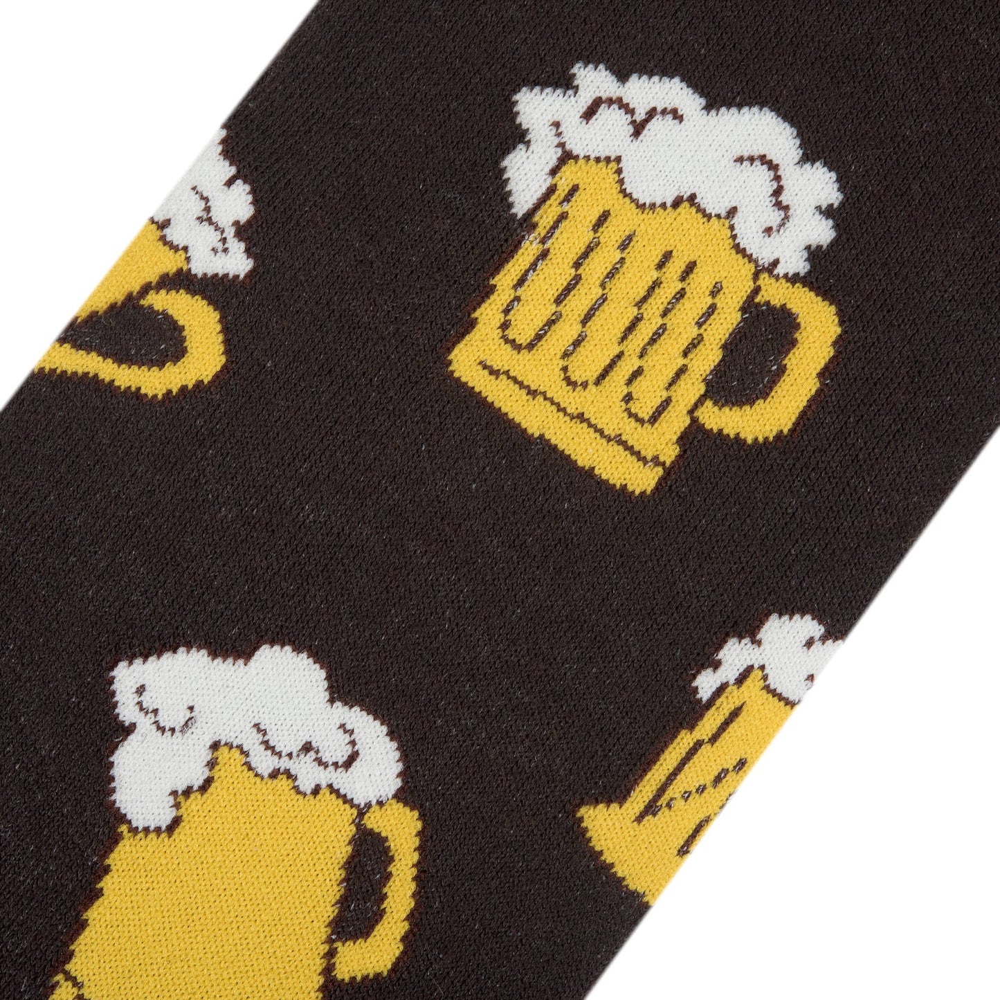 Crazy Socks - Mens Crew - Beer Mugs