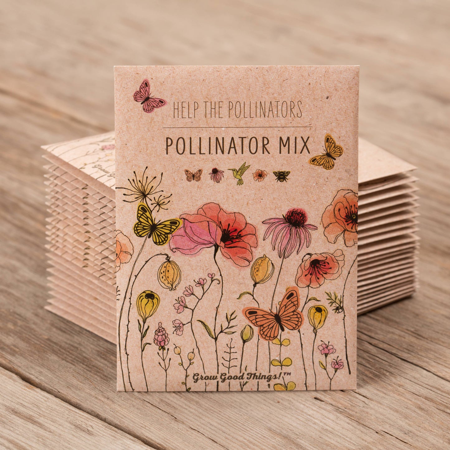 Pollinator Butterfly - Wildflower Mix Seed Packets