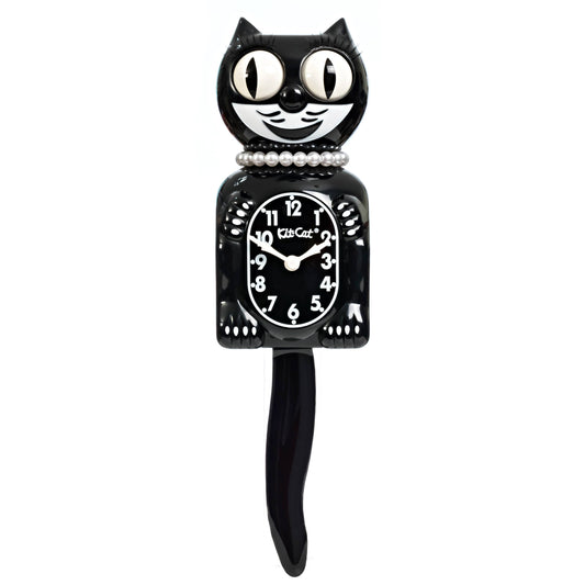 Classic Black Lady Kit Cat Klock