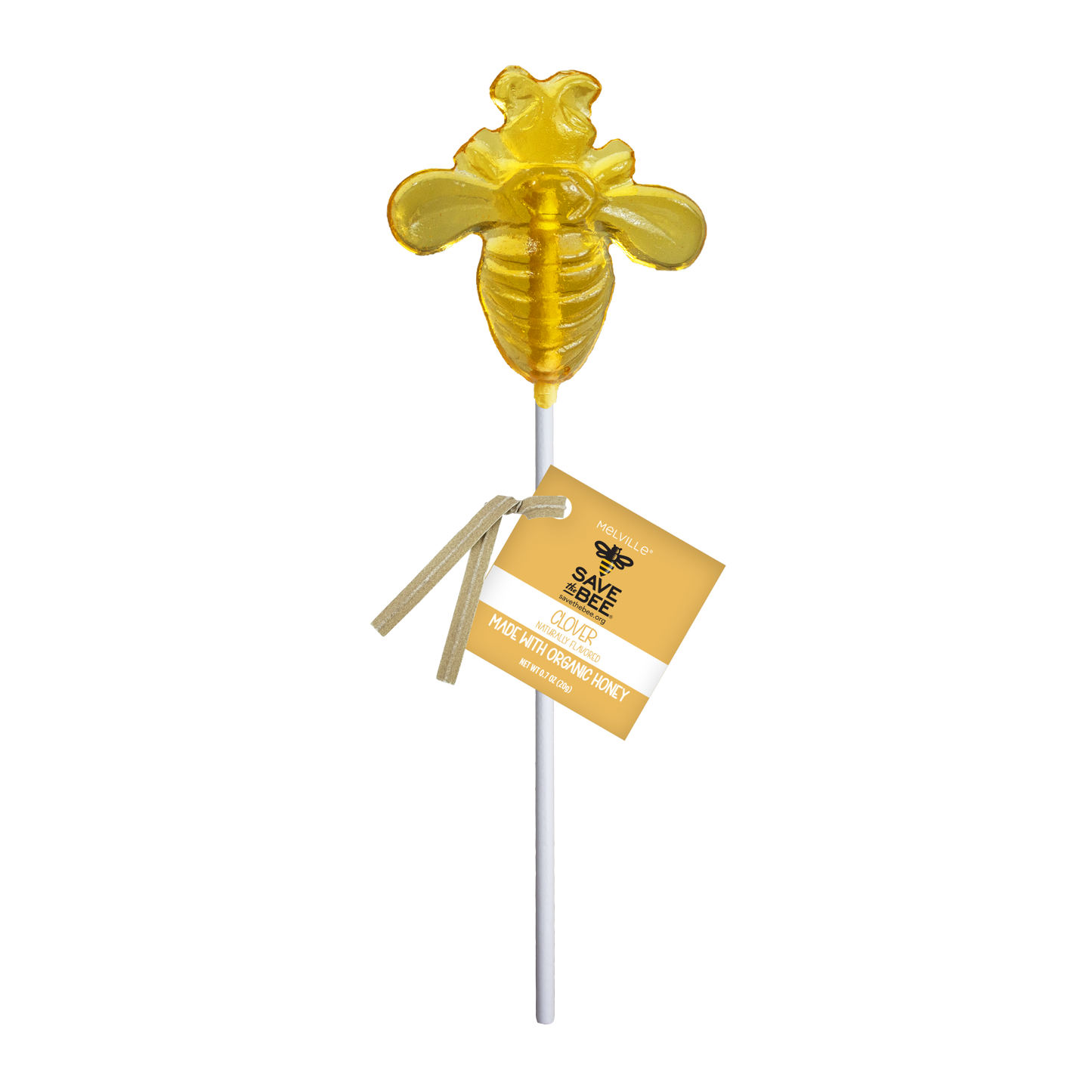 Melville Candy Company - "Save The Bee" Honey Lollipops
