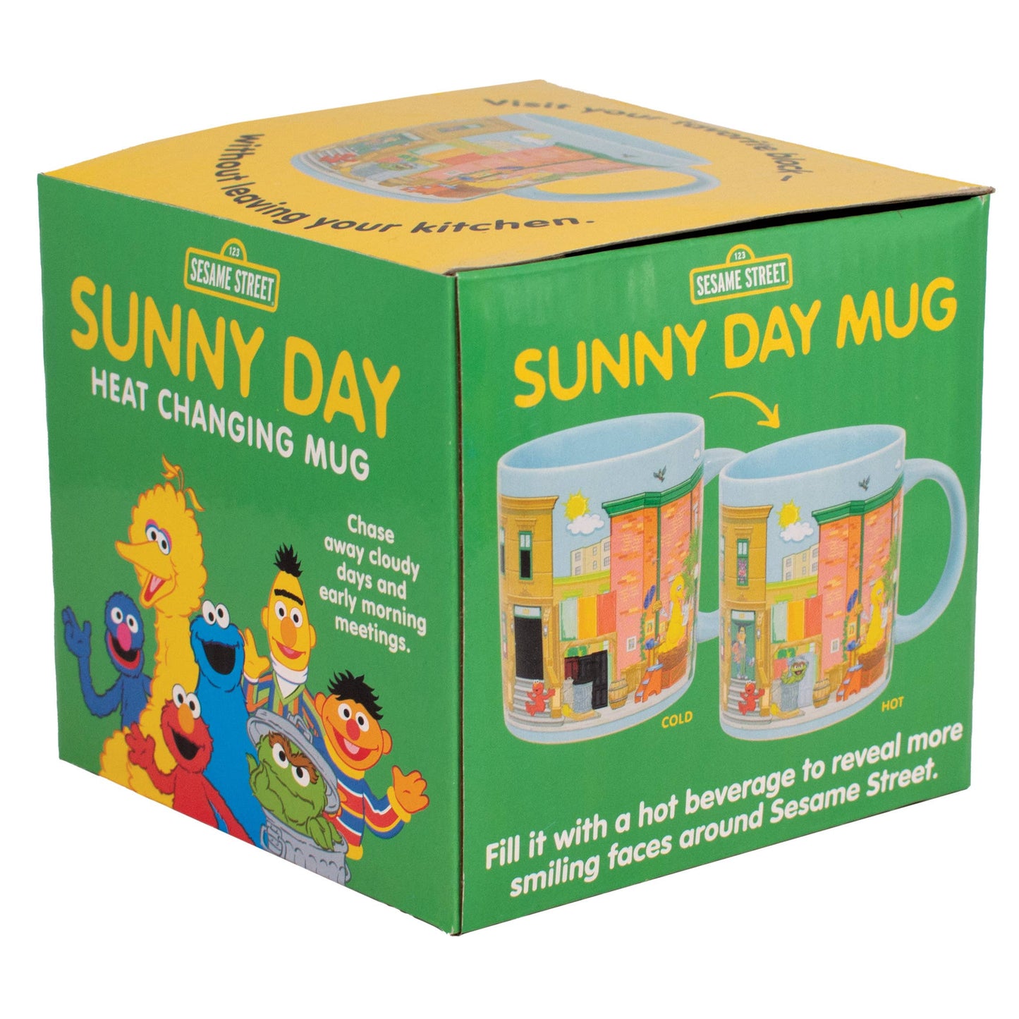 Unemployed Philosophers Guild - Sesame Street Sunny Day Heat-Changing Coffee Mug