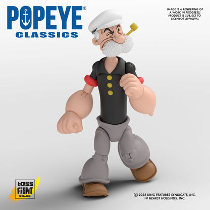 Boss Fight Studio: Action Figures and Collectibles - Popeye Classics Action Figure: Poopdeck Pappy