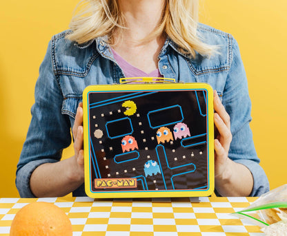Toynk - PAC-MAN Retro Metal Lunchbox | Toynk Exclusive