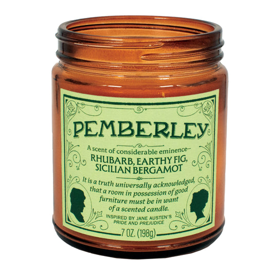 Pemberley Jane Austen Scented Jar Candle