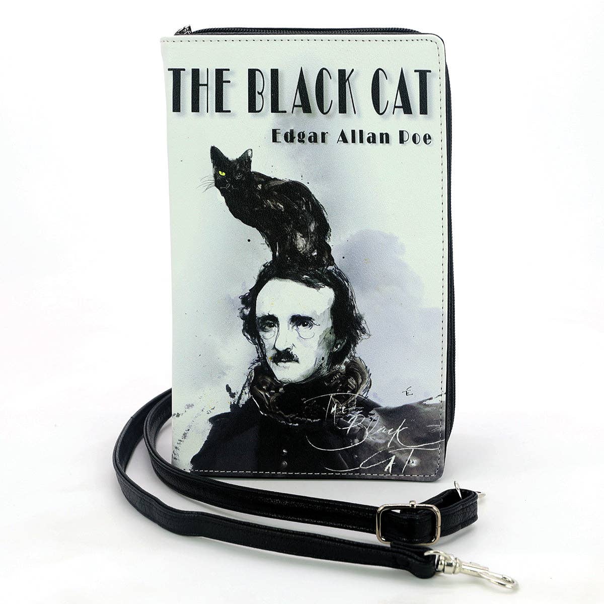 The Black Cat Book Clutch Bag n Vinyl