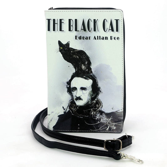 The Black Cat Book Clutch Bag n Vinyl