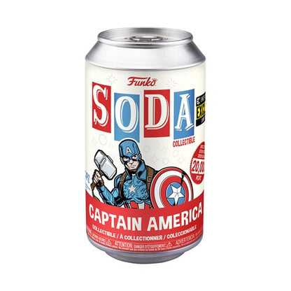 Funko Captain America Vinyl Soda Figure- Entertainment Earth Exclusive