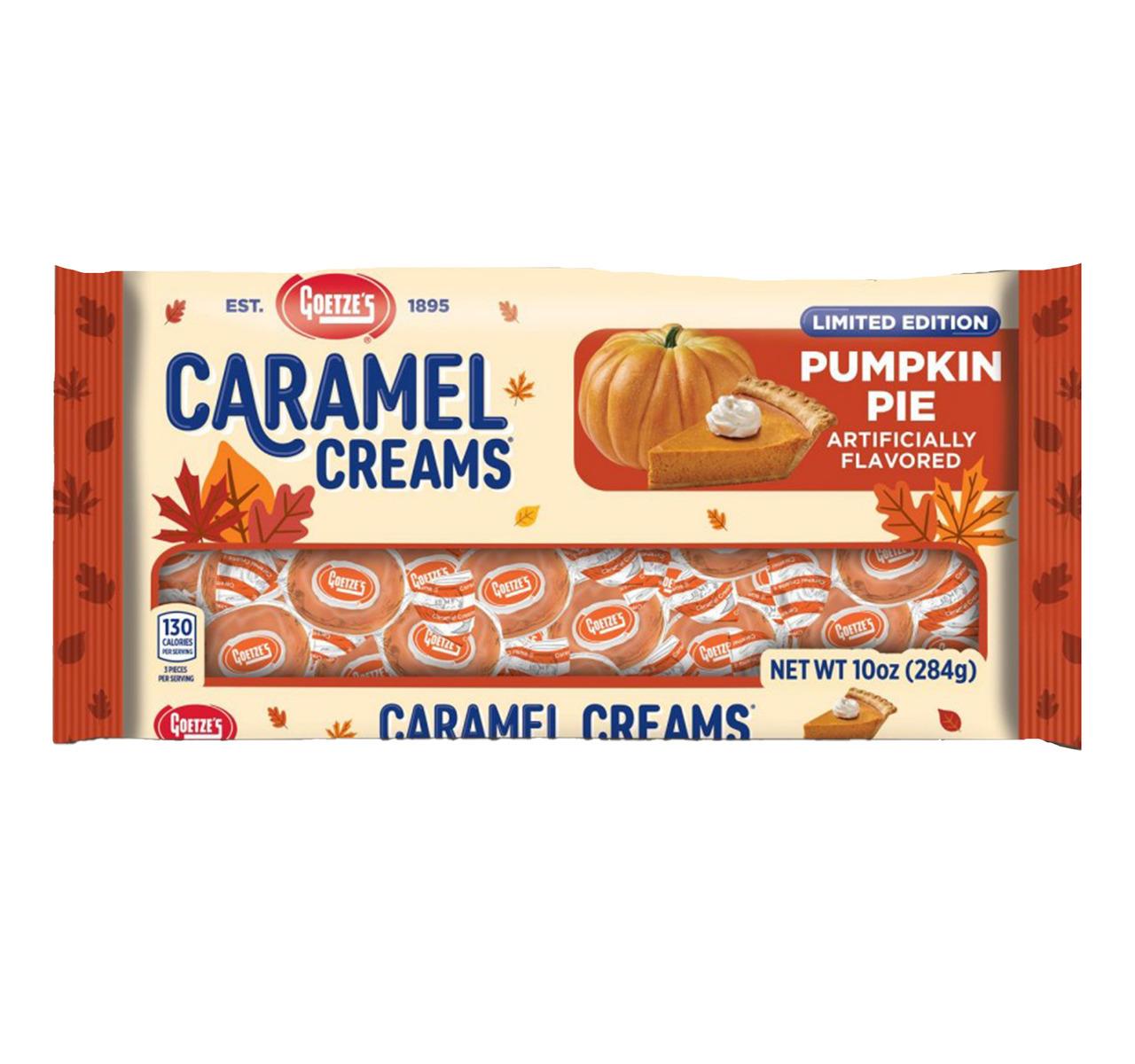 Goetze's Pumpkin Caramel Creams Laydown Bag 10oz