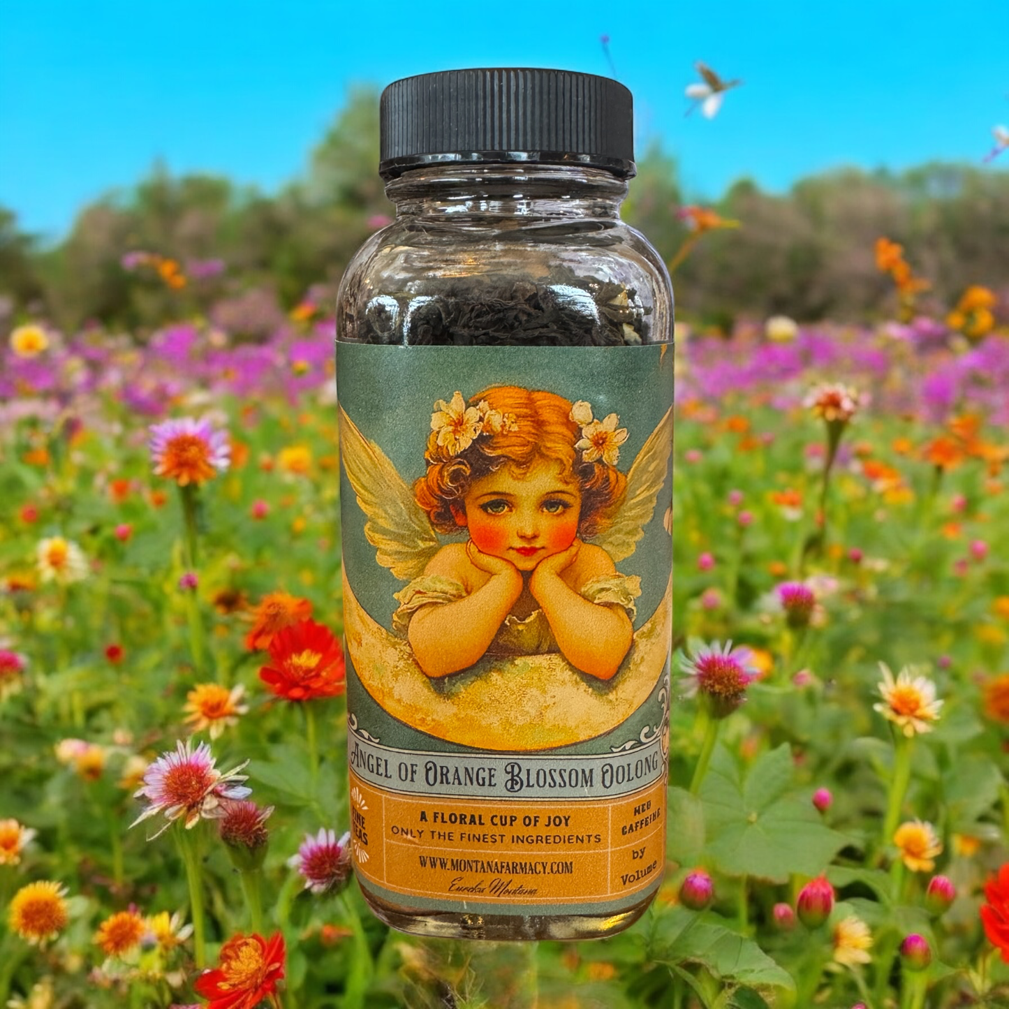 Angel of Orange Blossom Oolong Victorian Baroque Cherub Tea
