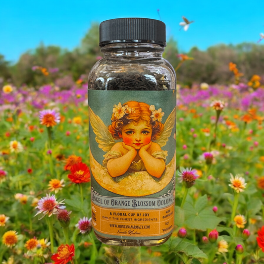 Angel of Orange Blossom Oolong Victorian Baroque Cherub Tea