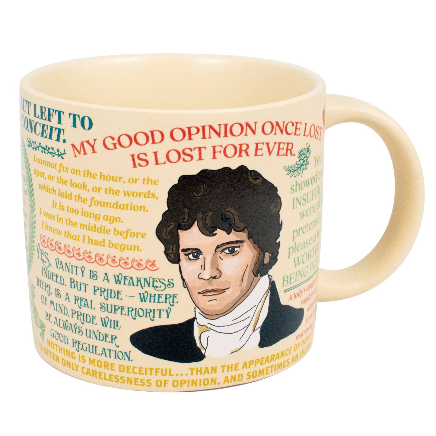 Unemployed Philosophers Guild - Mr. Darcy/Pride and Prejudice Mug