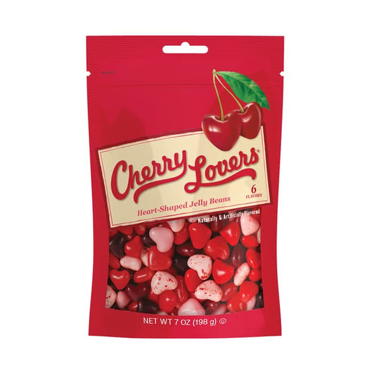 Jelly Belly Cherry Lovers Hearts Pouch 7oz
