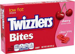 TWIZZLERS Cherry Flavored Bites Box, 5oz