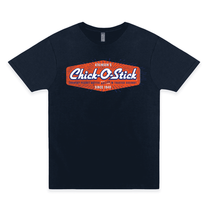 chick o stick since 1940 graphic t shirt officially licensed retro candy brand unisex tee