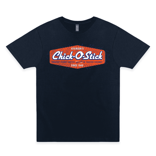 chick o stick since 1940 graphic t shirt officially licensed retro candy brand unisex tee