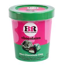 Frankford Baskin Robbins Chocolate Mint Choco Chip 5oz