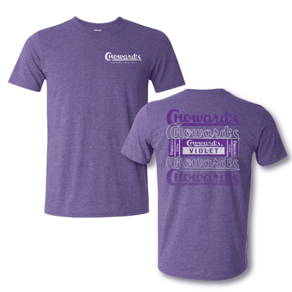 chowards violet fine mints since 1934 graphic t shirt retro candy brand unisex nostalgia tee