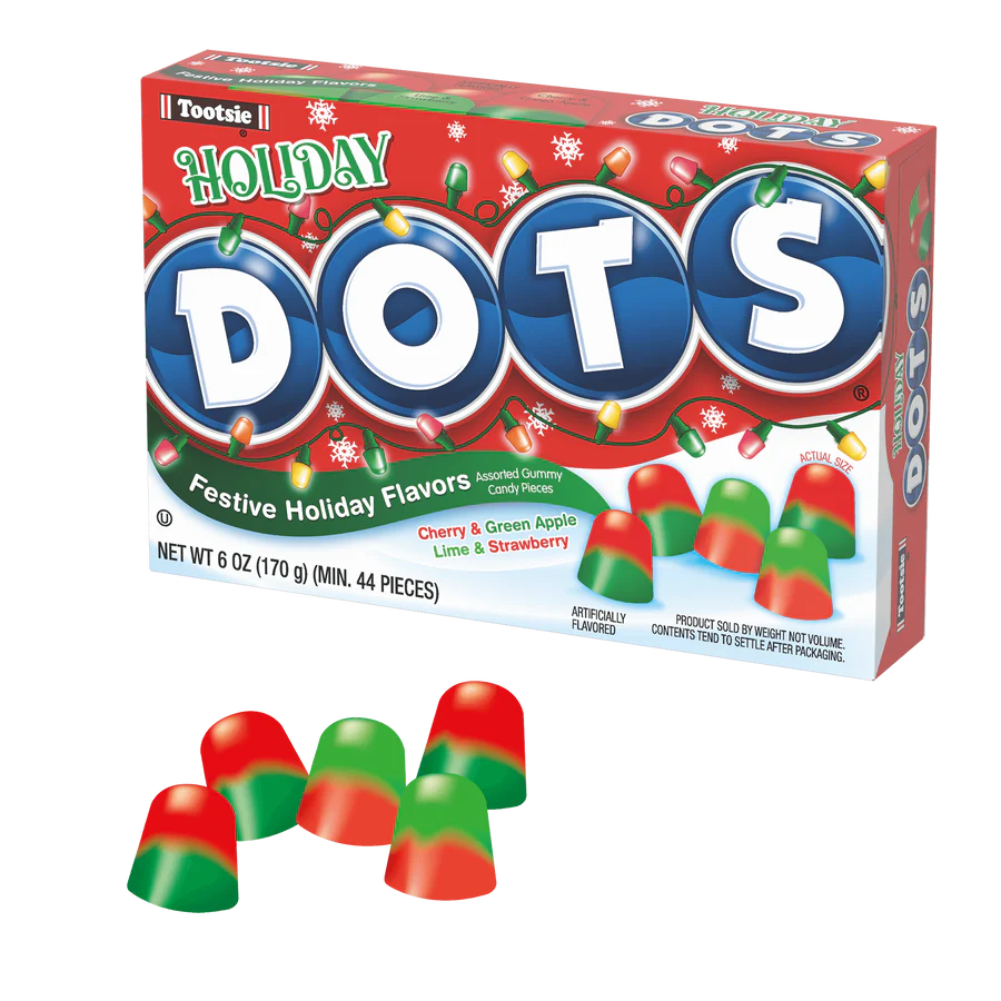 Tootsie Holiday Dots 6oz