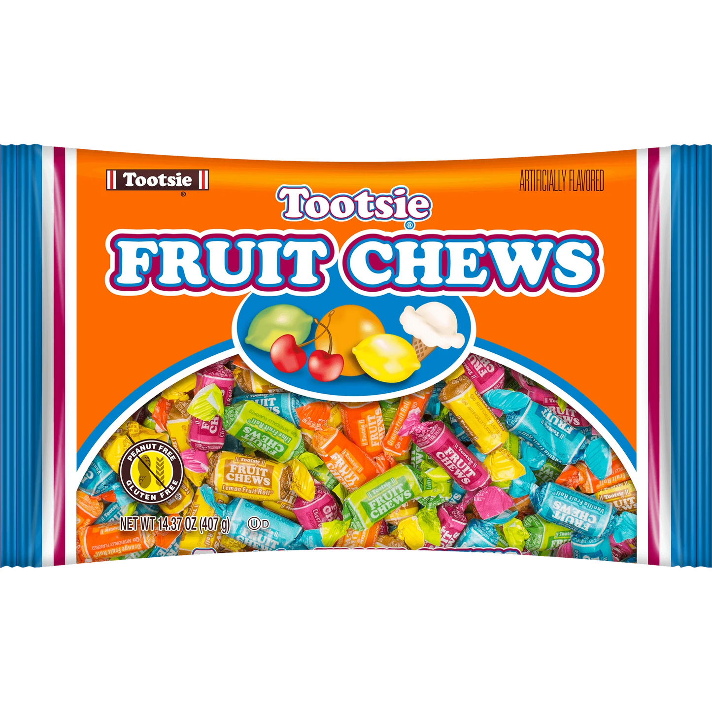 Tootsie Fruit Chews 14.37oz Bag
